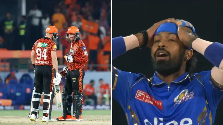 277 in 20 overs: Hardik-led Mumbai Indians SMASHED BY SRH; Sunrisers record highest-ever IPL score SRH batters and Hardik Pandya