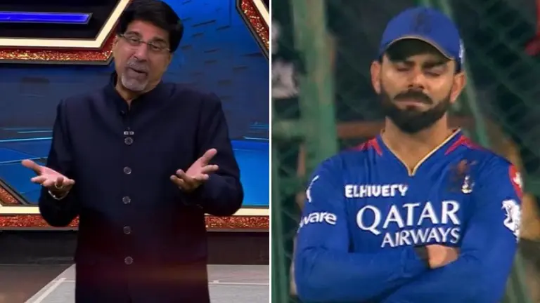 Kris Srikkanth and Virat Kohli