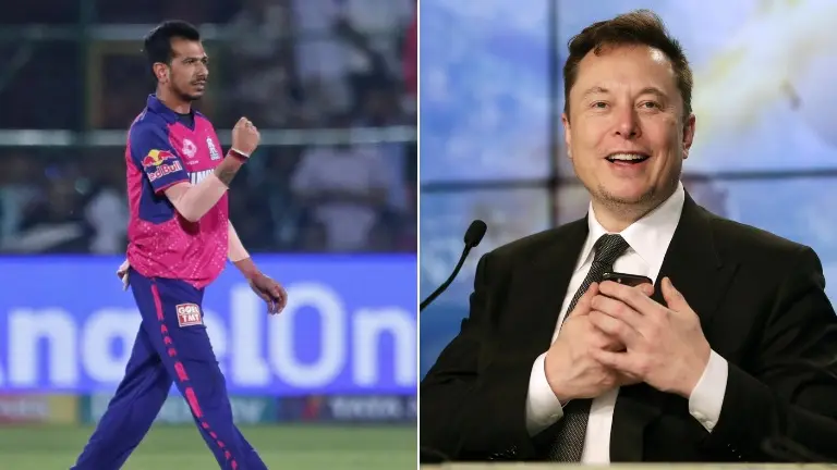 Yuzvendra Chahal and Elon Musk