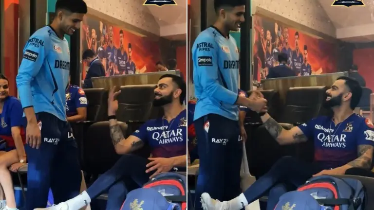 'Badi jaldi aaya practice main': Virat Kohli pulls Shubman Gill's leg after T20 World Cup snub Shubman Gill and Virat Kohli