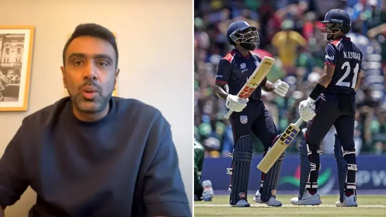 R Ashwin in awe of USA sensation after his FEARLESS comment on India before T20 World Cup clash R Ashwin and USA batters