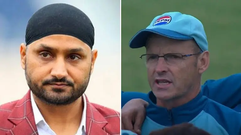 Harbhajan Singh and Gary Kirsten