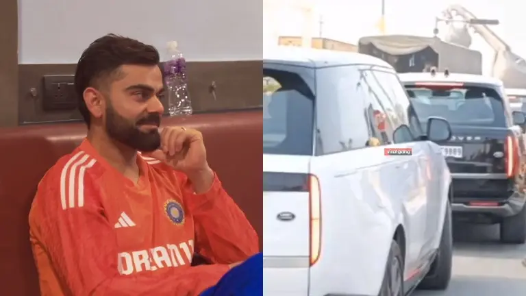 Virat Kohli's convoy spotted in Ayodhya, former captain to attend Ram Mandir Pran Pratishtha - WATCH Virat Kohli