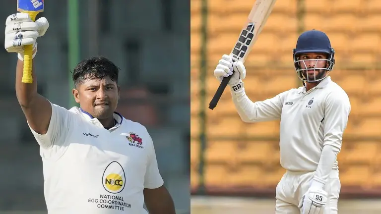 Sarfaraz Khan and Rajat Patidar