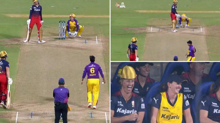 Smriti Mandhana gives Deepti Sharma a taste of her own medicine; RCB teammates can't stop laughing Smriti Mandhana and Deepti Sharma