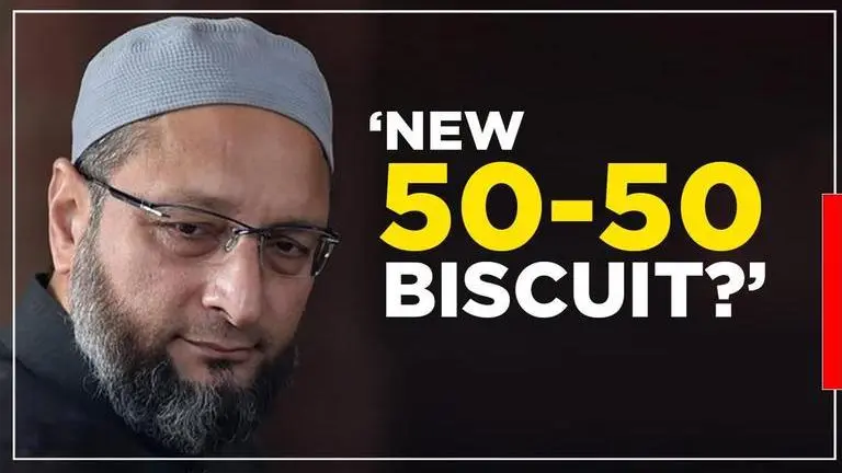 Owaisi on BJP-Sena CM row: 'Is there a new 50-50 biscuit in market?' Owaisi