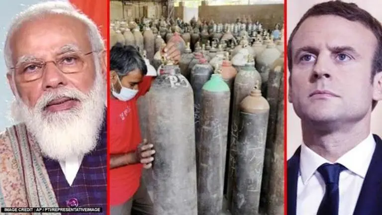 France extends medical oxygen aid to India as hospitals stretch under virulent COVID hit France