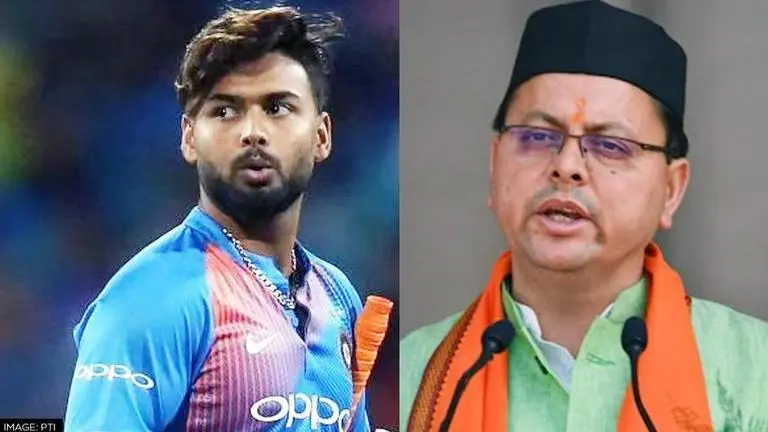 Rishabh Pant appointed State Brand Ambassador of Uttarakhand; CM Dhami extends best wishes Rishabh Pant