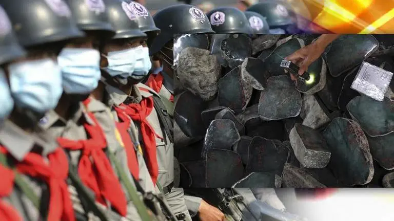 Human rights group urges jewellers to ban Myanmar gems, says junta profiting from mining Myanmar junta