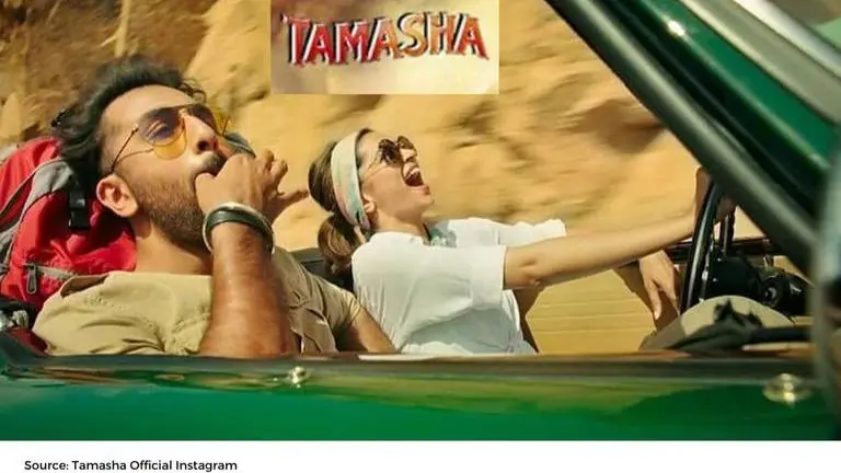 Ranbir Kapoor and Deepika Padukone's memorable romantic stills from 'Tamasha' Ranbir Kapoor