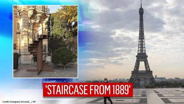 Eiffel Tower's original staircase up for sale; here's how much they are expected to fetch Eiffel Tower
