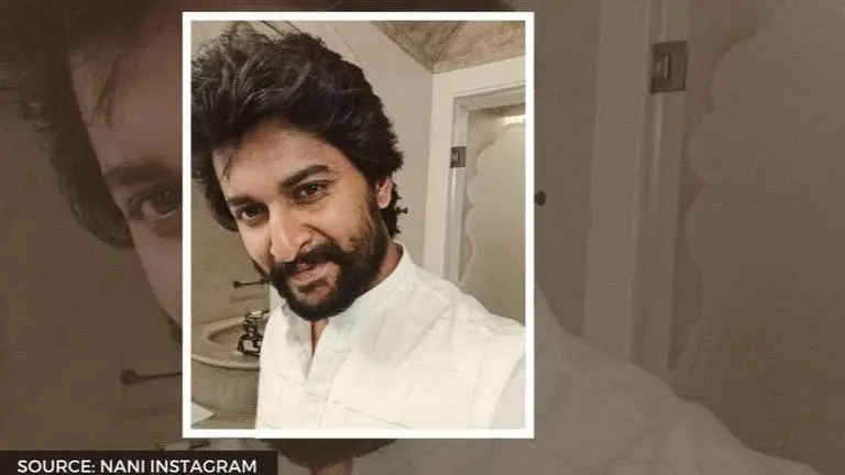 Nani begins shooting for his film 'Tuck Jagdish'; shares BTS pic from the sets Nani