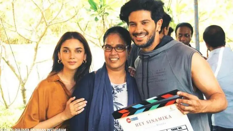 Dulquer Salmaan recommences shoot for debutant director Brinda's 'Hey Sinamika': Reports Dulquer Salmaan