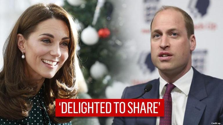 Prince William And Kate Middleton 'delighted' To Release Photo For ...