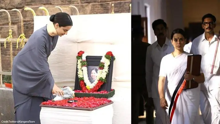 Kangana Ranaut pays tribute to late Jayalalithaa, calls her 'revolutionary mother' Kangana Ranaut