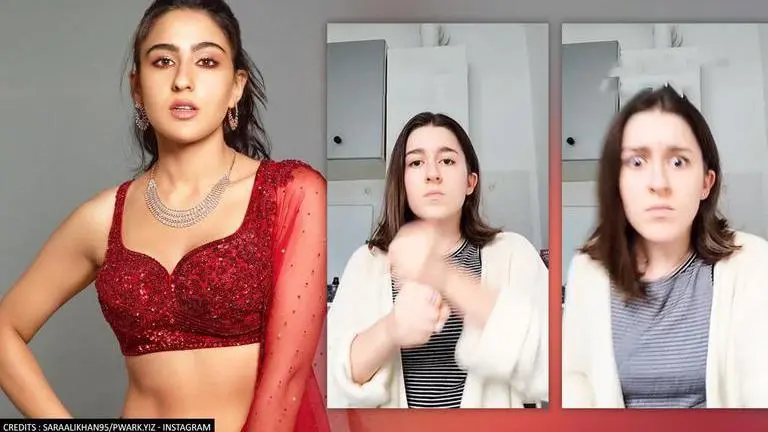 Sara Ali Khan's doppelganger reacts to comparisons, says 'don't think we look alike' Sara Ali Khan, Sara Ali Khan's doppelganger, pwark.yiz
