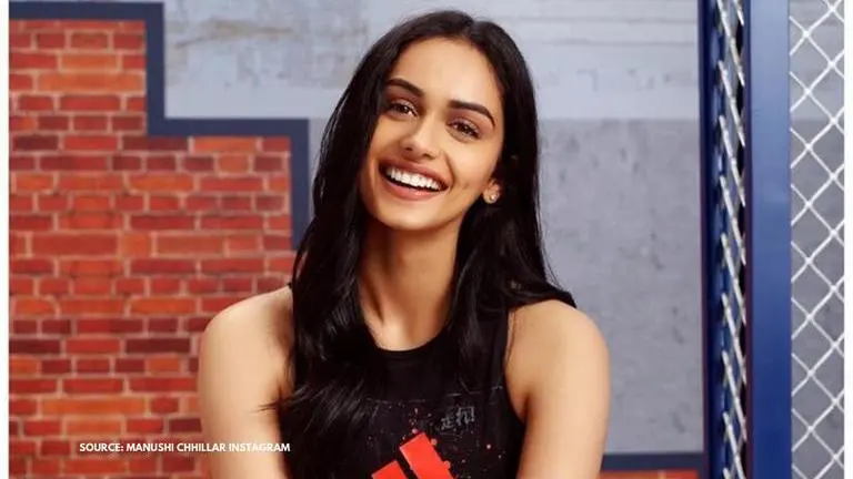 Unseen pic of the day: Manushi Chhillar's then & now photo is just breathtaking; See here manushi chhillar