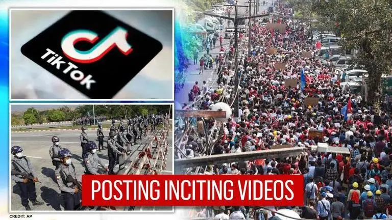 TikTok yet to remove threatening videos posted by Myanmar military personnel TikTok