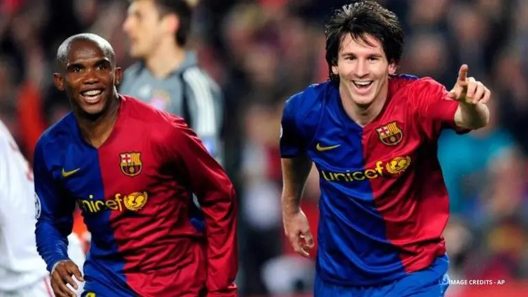 Barcelona will have to change its name if Messi leaves, says Blaugrana legend Samuel Eto’o barcelona