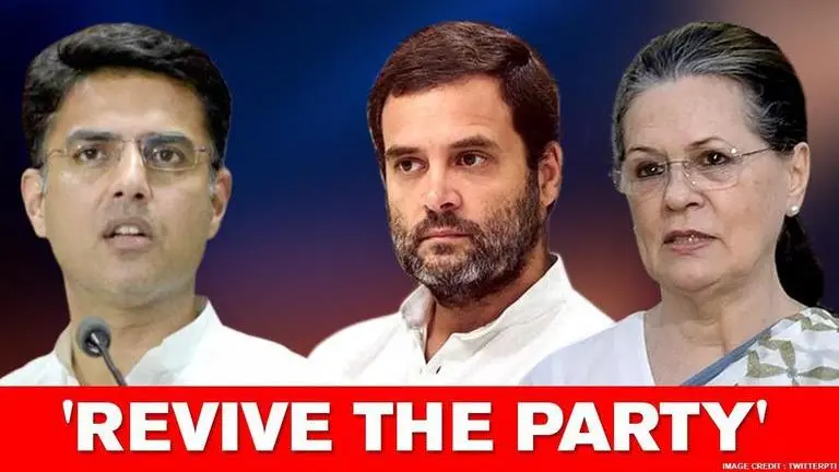 Sachin Pilot lifts lid on chat with Congress top-brass; reveals Rahul Gandhi's mission Sachin Pilot