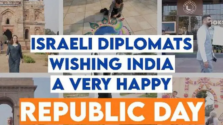 Israel in India joins the Republic day celebrations | Watch Representative Image