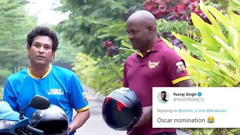 Yuvraj Singh's comment on Sachin Tendulkar, Brian Lara's video leaves fans in chuckles Yuvraj Singh