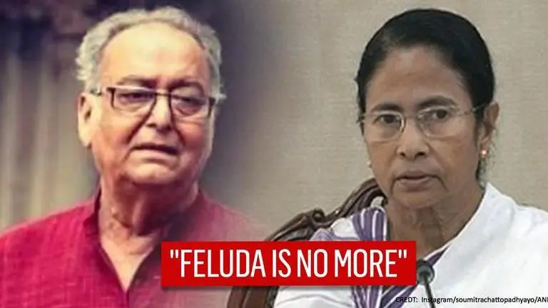 Soumitra Chatterjee gets touching tribute from Mamata Banerjee; says film world 'orphaned' Soumitra Chatterjee gets touching tribute from Mamata Banerjee; says film world 'orphaned'