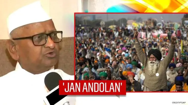 Anna Hazare warns Centre of a Lokpal-like 'Jan Andolan' if farmers' demands are not met Anna Hazare