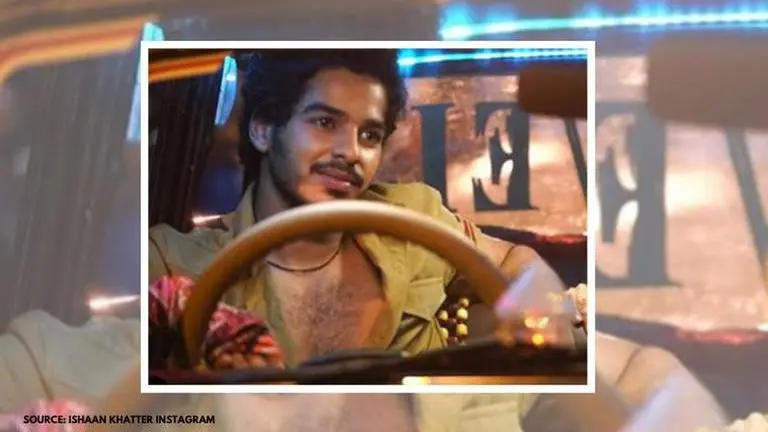 Ishaan Khatter drops new BTS picture from 'Khaali Peeli', calls it 'heat' ishaan khatter