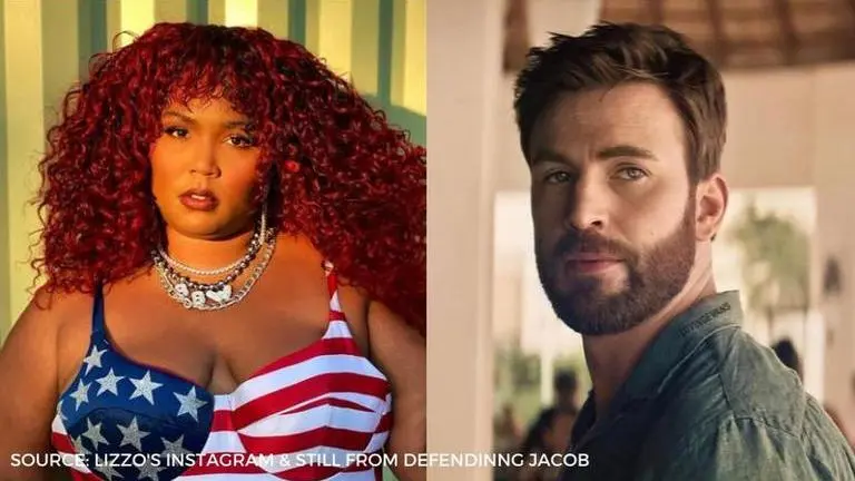 Lizzo slides in Chris Evan's DM, latter says, 'no shame in a drunk DM' Source - Lizzo's Instagram & Still from Defending Jacob