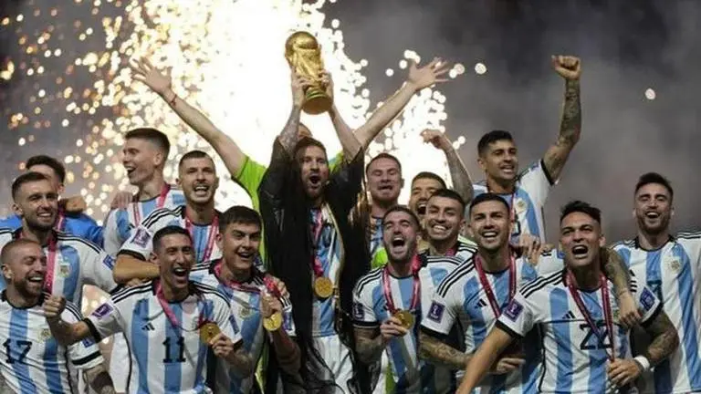 Lionel Messi’s ‘Champions of the world’ post after Argentina clinch World Cup goes viral Lionel messi