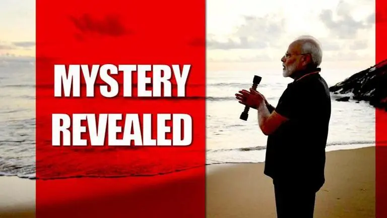 PM Modi reveals the mysterious object he was carrying while plogging PM Modi