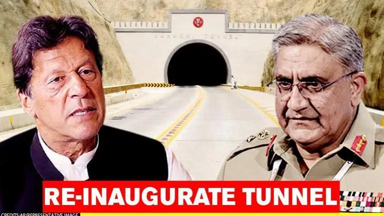 Pak PM & Army chief inaugurate same tunnel 3 years apart; netizens know how it's possible Pakistan