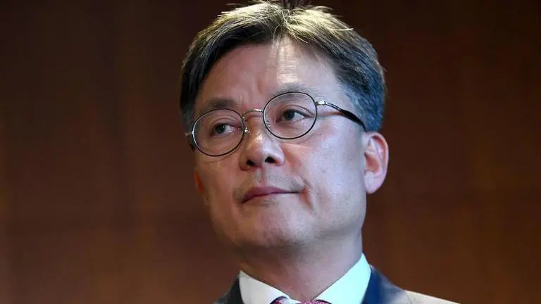 South Korea Ambassador visits Raj Ghat, pays homage to Mahatma Gandhi South Korea