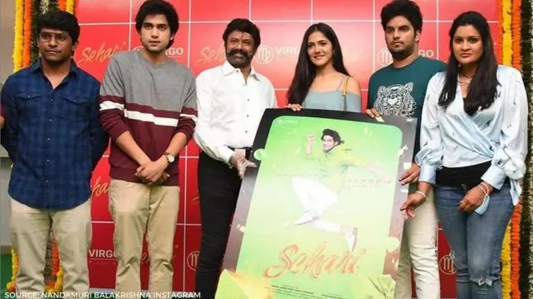 Balakrishna unleashes his angry avatar at 'Sehari' promotional event; throws his phone Balakrishna