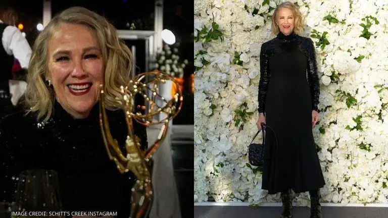 Catherine O'Hara delivers her Emmy winning speech in true Moira Rose style catherine o'hara