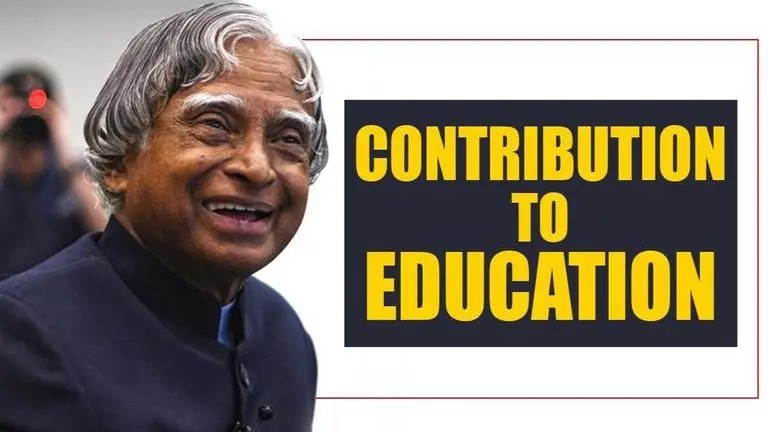 APJ Abdul Kalam birth anniversary: Remembering his work on education APJ Abdul Kalam