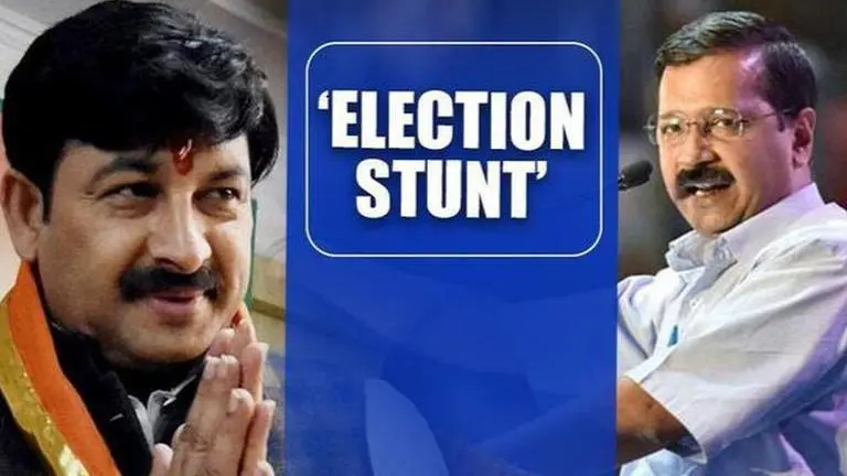 Manoj Tiwari calls free bus ride for women in Delhi a 'poll stunt' Manoj Tiwari