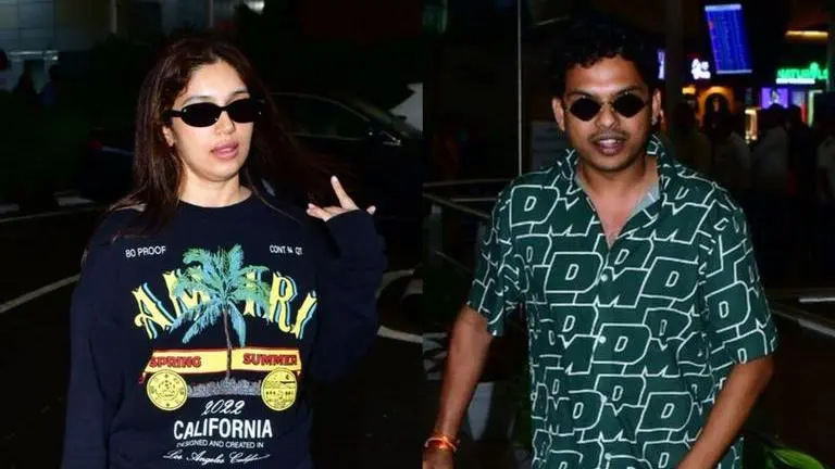Bhumi Pednekar, rumoured beau Yash Kataria spotted at airport after actress' birthday bash Bhumi Pednekar