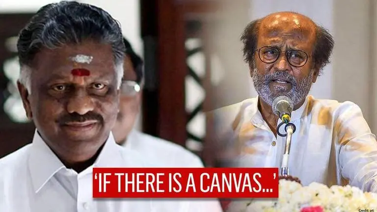 Tamil Nadu DyCM OPS says Rajinikanth took the right decision in aborting political plunge Rajinikanth
