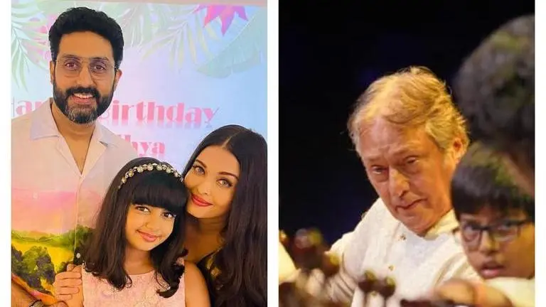 Aaradhya joins Aishwarya Rai and Abhishek Bachchan at Ustad Amjad Ali Khan's concert Aishwarya Rai Bachchan