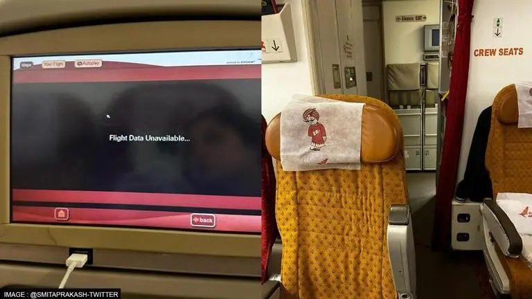 In Pics: Horrid state of Air India long haul flight causes ordeal to Business class flyers Air India