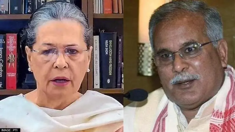 Chhattisgarh CM Bhupesh Baghel Meets Congress Chief Sonia Gandhi; Will Visit UP On Nov 13 Bhupesh Baghel