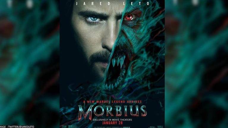 Morbius Jared Leto s character poster new scene showcasing his alter ego revealed Republic World