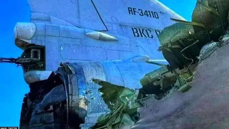 Russia MoD says it shot down Ukraine's Strizh-type (Tu-141) UAV; several buildings on fire Russia