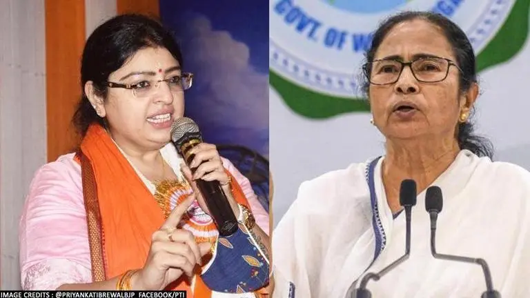 BJP declares candidate for Bhabanipur; advocate Priyanka Tibrewal to take on WB CM Mamata BJP, Mamata