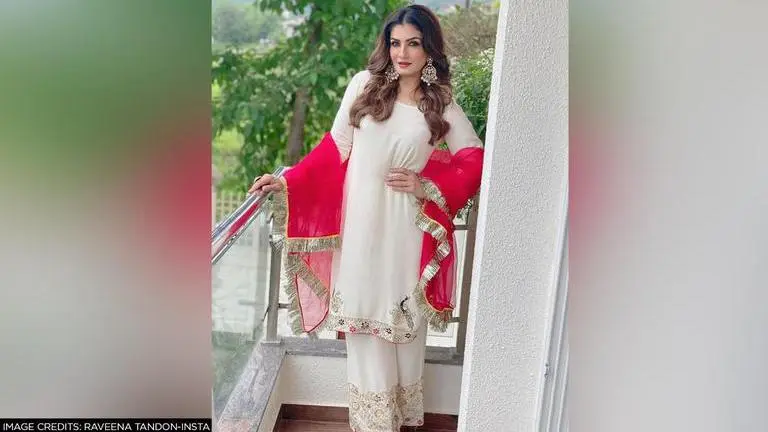 Raveena Tandon celebrates Janmashtami with daughter as she breaks 'Matki' & stereotypes Raveena Tandon