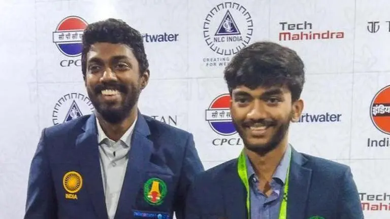 44th Chess Olympiad: Gukesh stuns Shirov as India B clinch 5th win in a row Chess Olympiad, D Gukesh, chess, india chess olympiad, Alexei Shirov, 44th chess olympiad, India vs Spain, India vs Chile