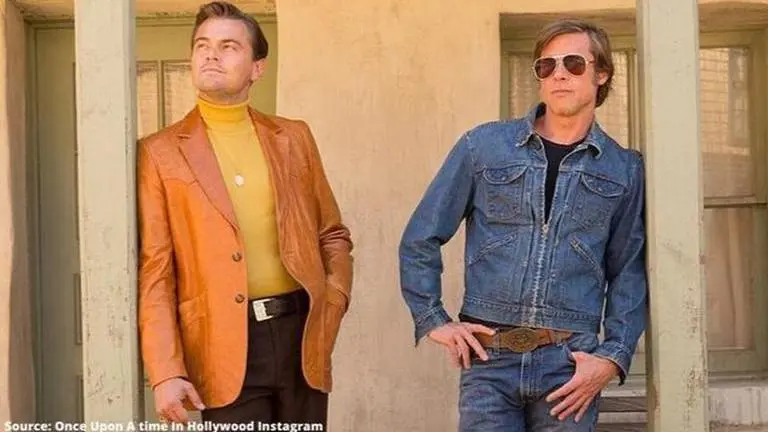 Leonardo DiCaprio & Brad Pitt in a throwback interview revealed that they almost got fired leonardo dicaprio