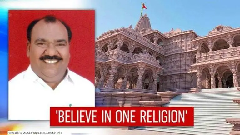 DMK MLA's Ram Mandir contribution irks party; gets 'one god, one religion' clarification DMK